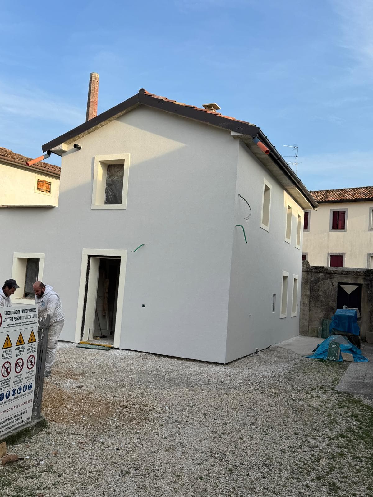Rinnovo facciata di casa indipendente